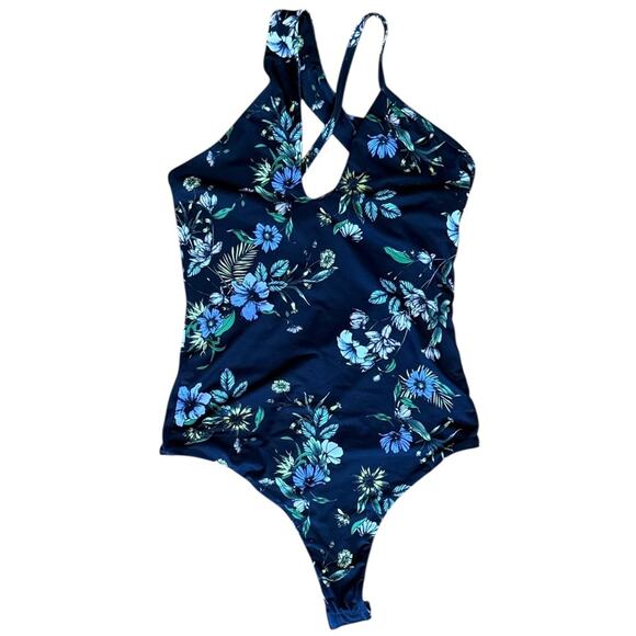 NWT AFMR Celyn Sleeveless Spring Noir Bouquet Bodysuit – Sz XS - Picture 5 of 9